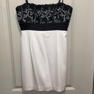 Silk strapless BCBG dress